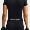 NIKE - Nike Pro Dri-FIT Ss Top Kadın Siyah Tişört (1)