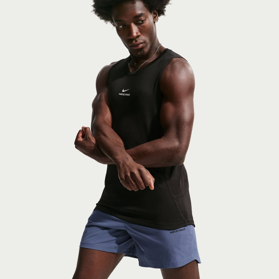 Nike Pro Dri-FIT Tank Erkek Siyah Atlet