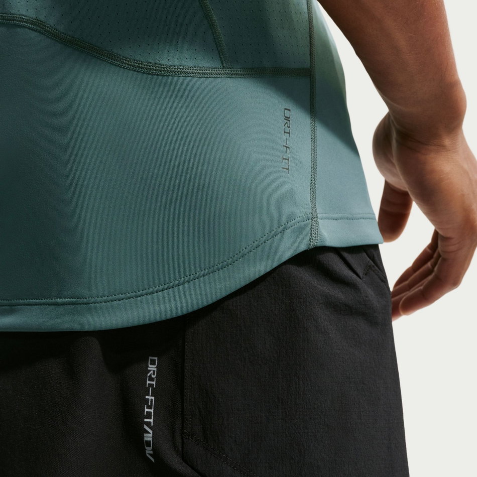 Nike Pro Dri-FIT Tank Erkek Yeşil Atlet