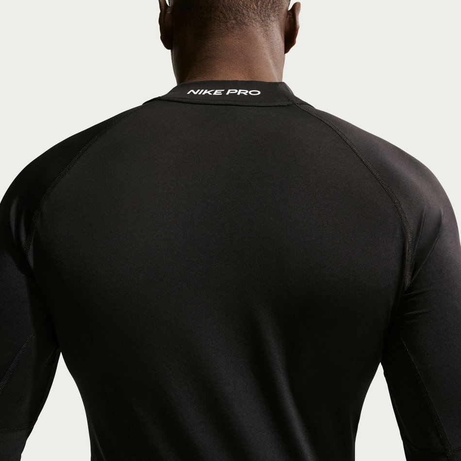 Nike Pro Dri-FIT Tight Ls Mock Erkek Sweatshirt