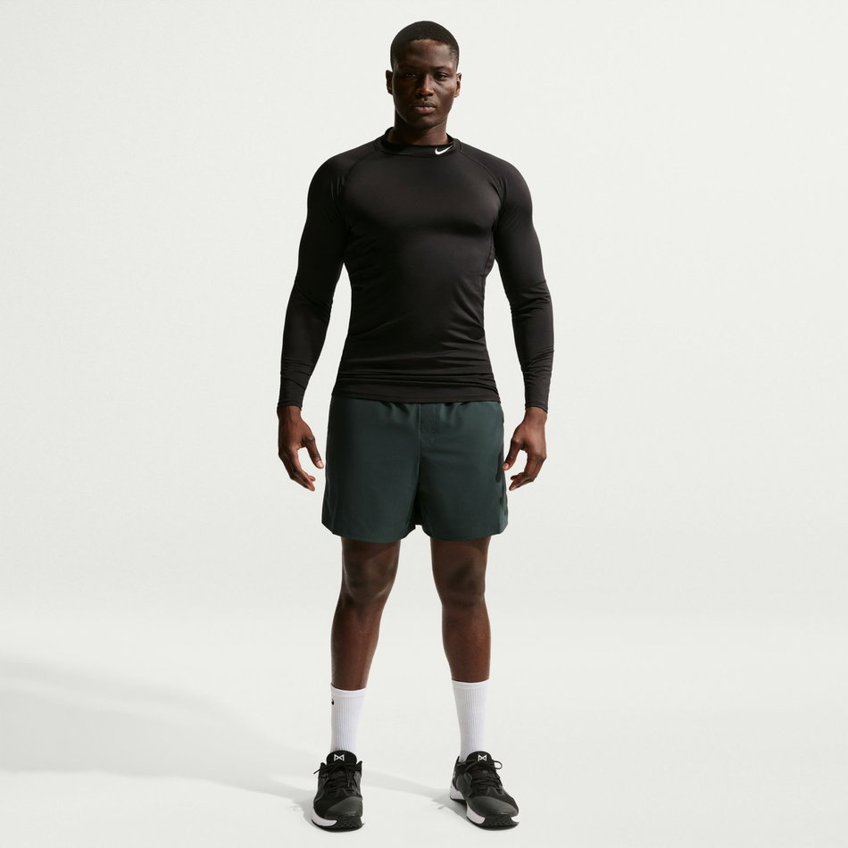 Nike Pro Dri-FIT Tight Ls Mock Erkek Sweatshirt