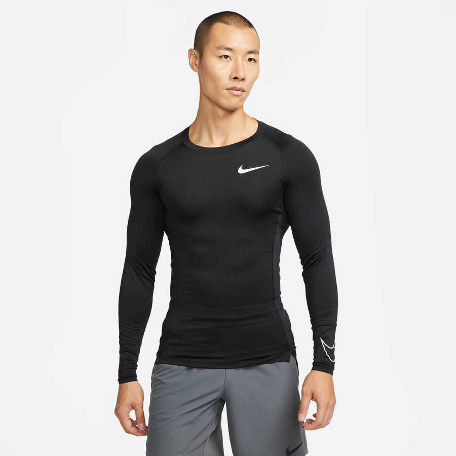 Pro Dri-FIT Tight Top Long Sleeve Erkek Sweatshirt