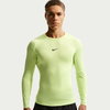 NIKE - Nike Pro Dri-FIT Tight Top Ls Erkek Yeşil Uzun Kollu Tişört (1)