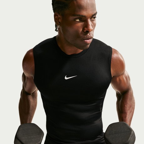 NIKE - Nike Pro Dri-FIT Tight Sleeveless Fitness Training Erkek Atlet