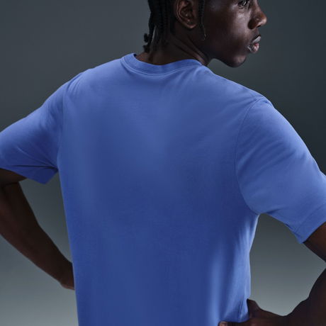 NIKE - Nike Pro Dri-FIT Traing Tee Erkek Mavi Tişört (1)