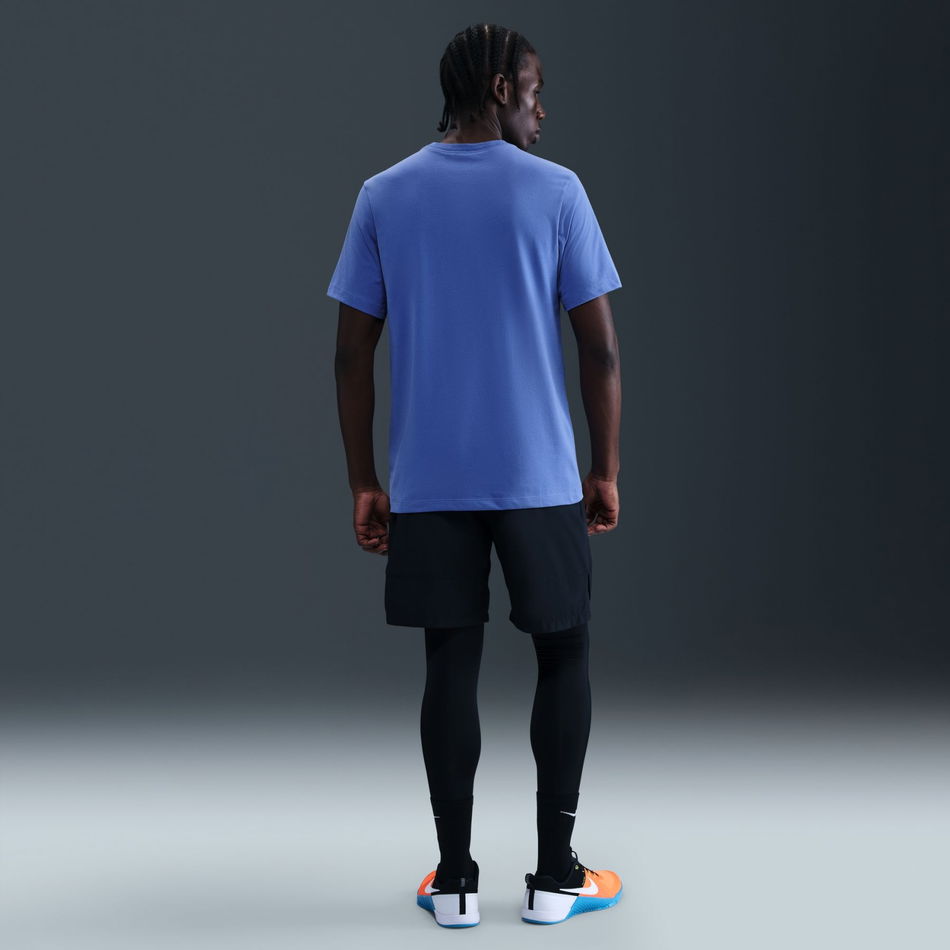 Nike Pro Dri-FIT Traing Tee Erkek Mavi Tişört