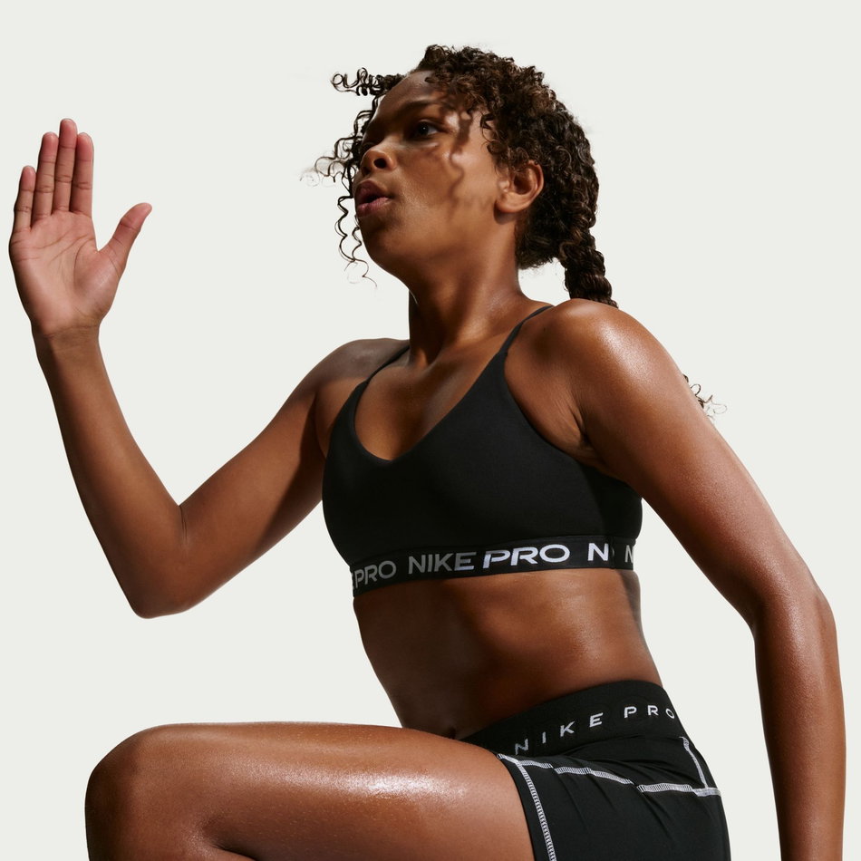 Nike Pro Indy Bra Çocuk Siyah Sporcu Sütyeni