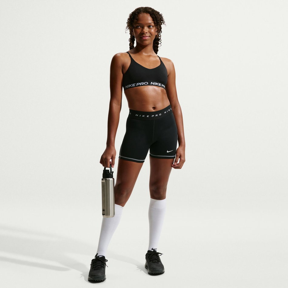 Nike Pro Indy Bra Çocuk Siyah Sporcu Sütyeni