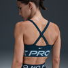 NIKE - Nike Pro Indy Plunge Bra Bold Kadın Lacivert Sporcu Sütyeni (1)