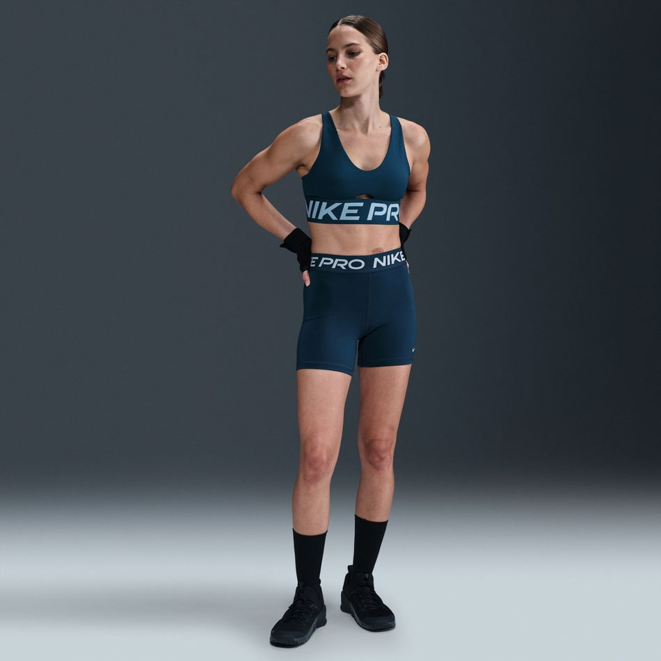 Nike Pro Indy Plunge Bra Bold Kadın Lacivert Sporcu Sütyeni