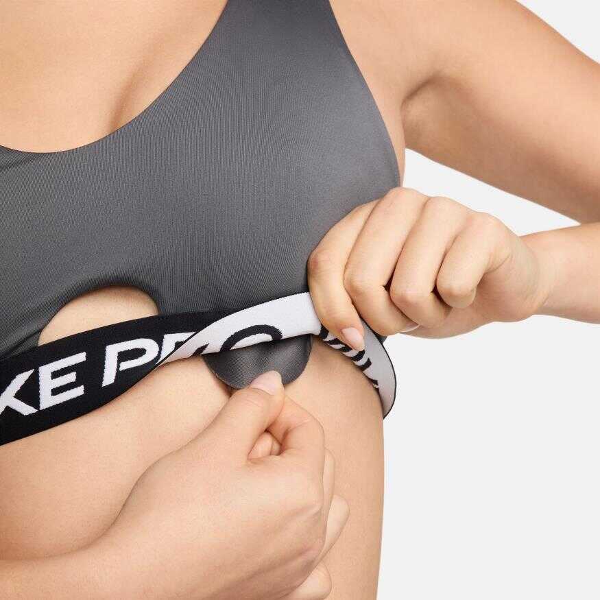 Nike Pro Indy Plunge Bra Sw Kadın Sporcu Sütyeni