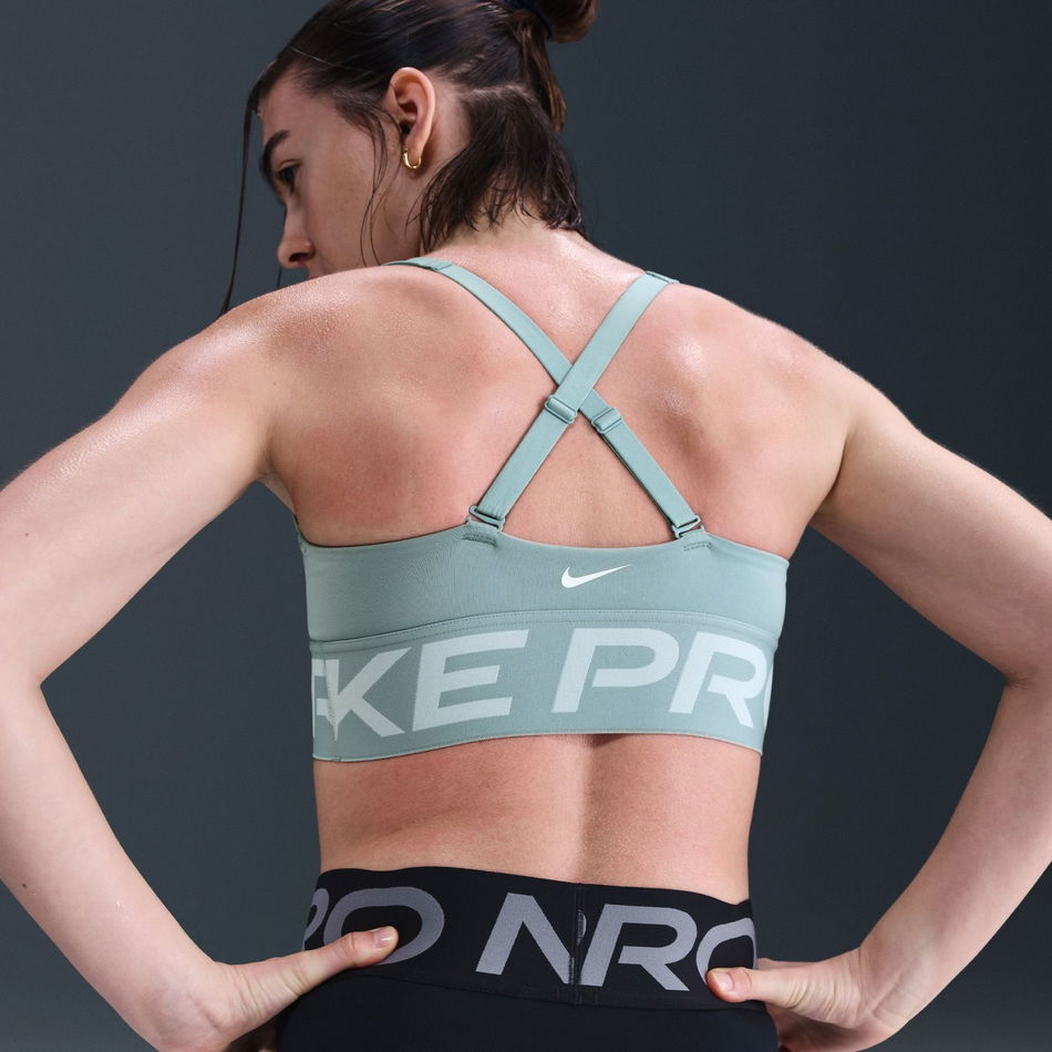 Nike Pro Indy Plunge Orta Destekli Pedli Bra Kadın Sporcu Sütyeni