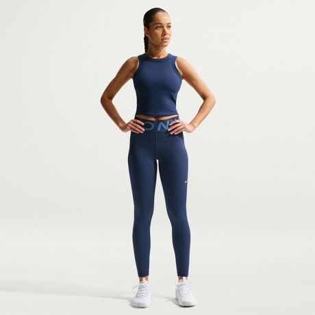 NIKE - Nike Pro Sculpt Dri-FIT Hr Tight Kadın Mavi Tayt