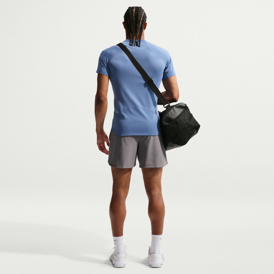 Nike Pro Training Dri-FIT Ss Top Erkek Mavi Tişört