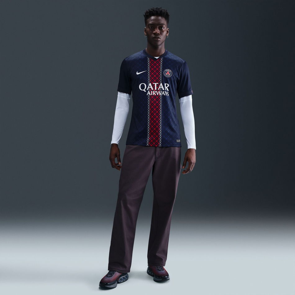 PSG 2025/26 Stadium Home Dri-FIT Jersey Erkek Forma