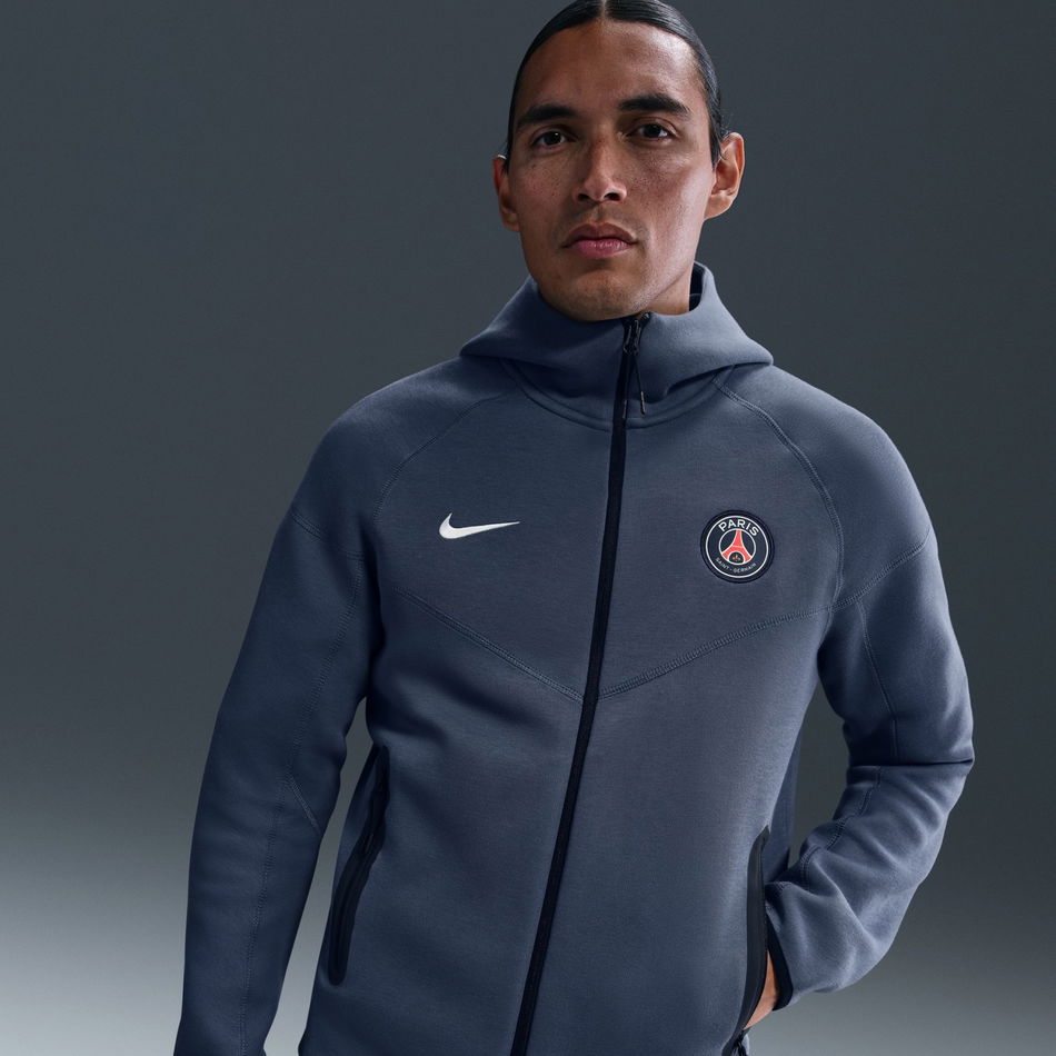PSG Tech Fleece FZ Windrunner Hoodie Erkek Sweatshirt