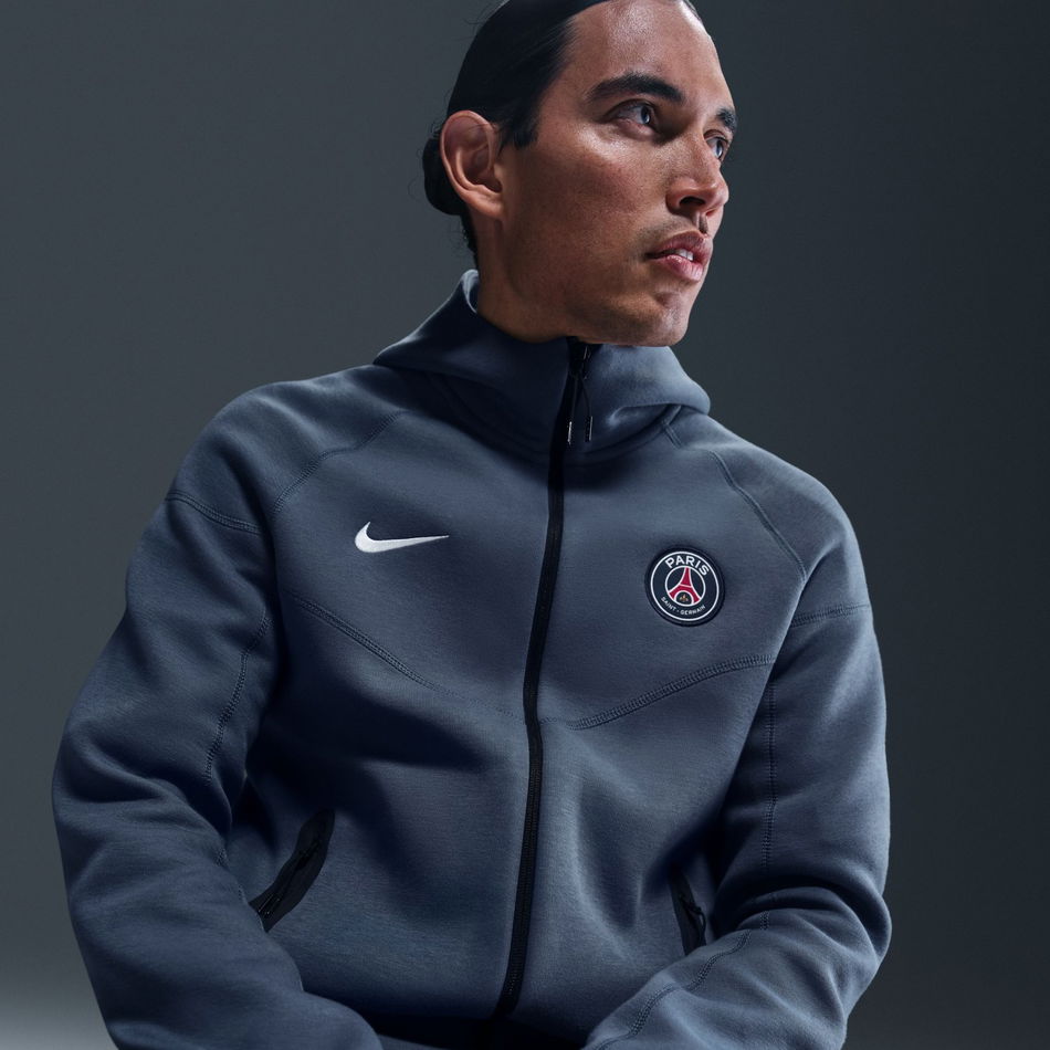 PSG Tech Fleece FZ Windrunner Hoodie Erkek Sweatshirt