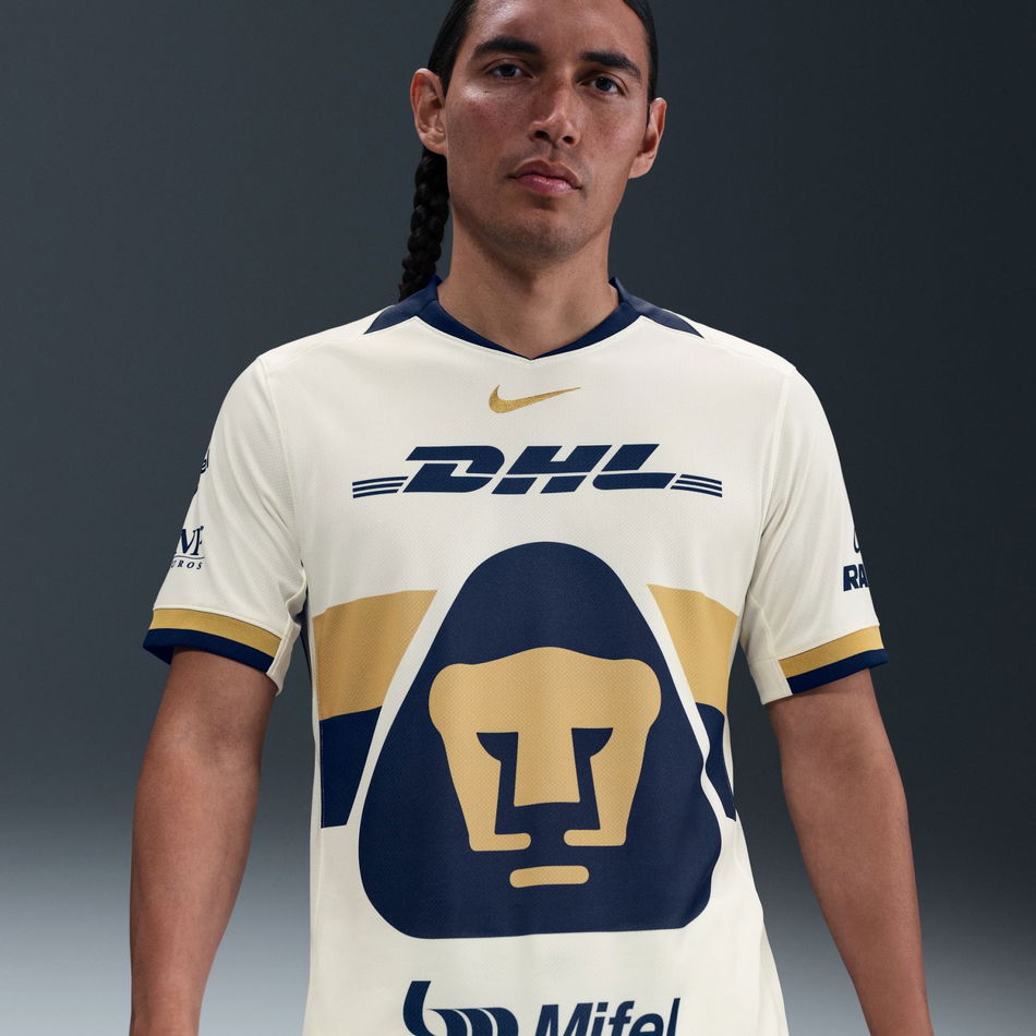 Pumas Dri-FIT Jersey SS Stadium Home Erkek Forma