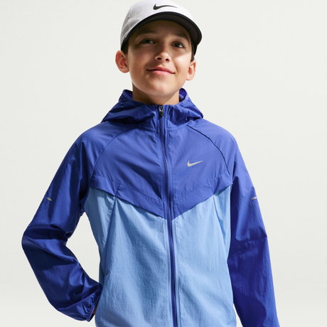 NIKE - Repel Stride Jacket Çocuk Mavi Ceket