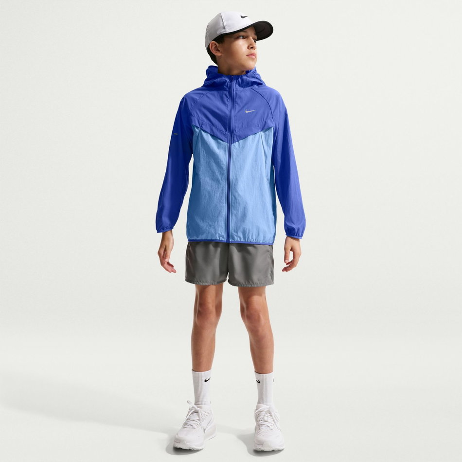 Repel Stride Jacket Çocuk Mavi Ceket
