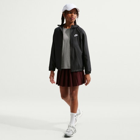 NIKE - Repel Windrunner Hd Jacket Çocuk Siyah Ceket (1)