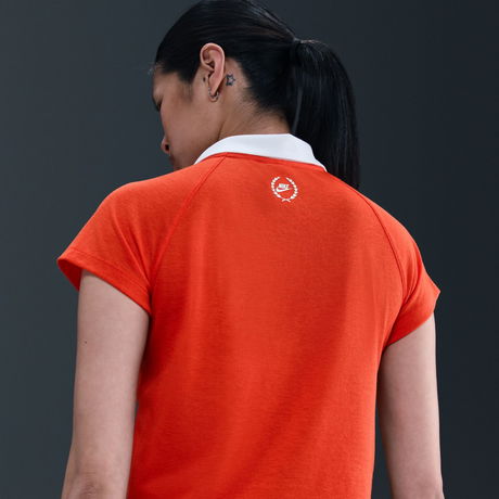 NIKE - Retro Polo Kadın Kırmızı Tişört (1)