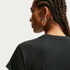 NIKE - NSW Rib Tight SS Tee Kadın Siyah Tişört (1)