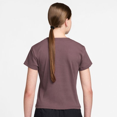 NIKE - Rib Tight Ss Tee Kadın Tişört (1)