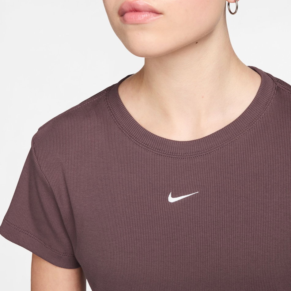 Rib Tight Ss Tee Kadın Tişört
