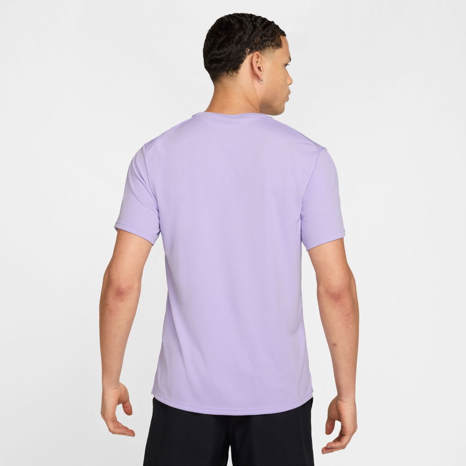 Run Energy Miler SS Top Erkek Mor Tişört