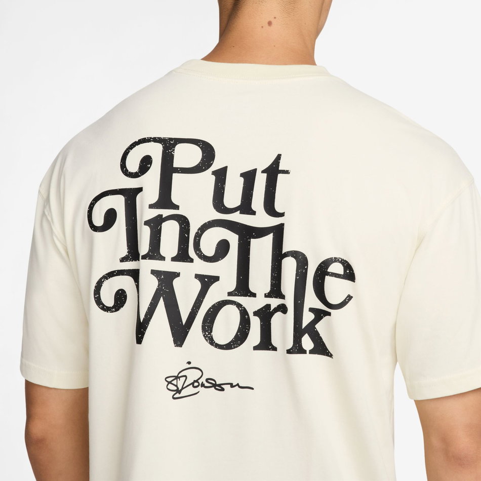 Sabrina Dri-FIT Tee Put in Work Erkek Bej Tişört