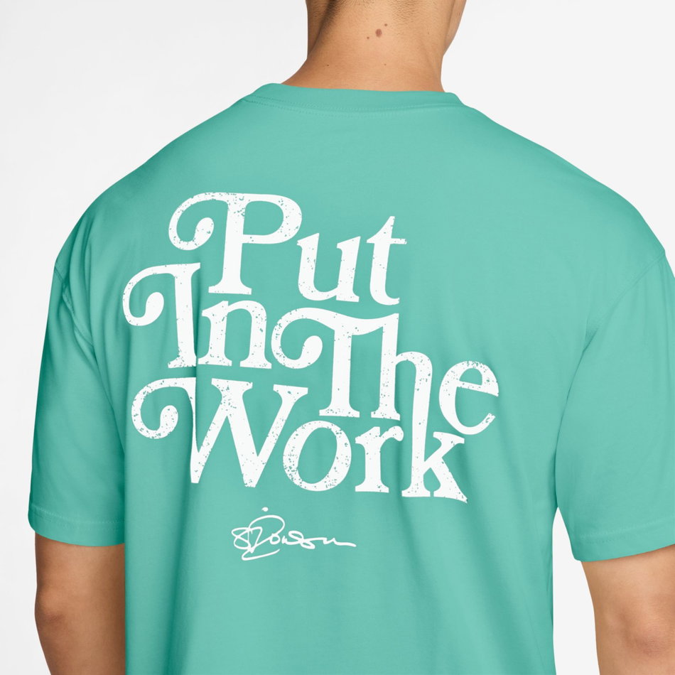 Sabrina Put In Work Dri-FIT Tee Erkek Yeşil Tişört