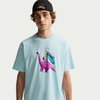 NIKE - SB Tee Dino Keychain Erkek Mavi Tişört (1)