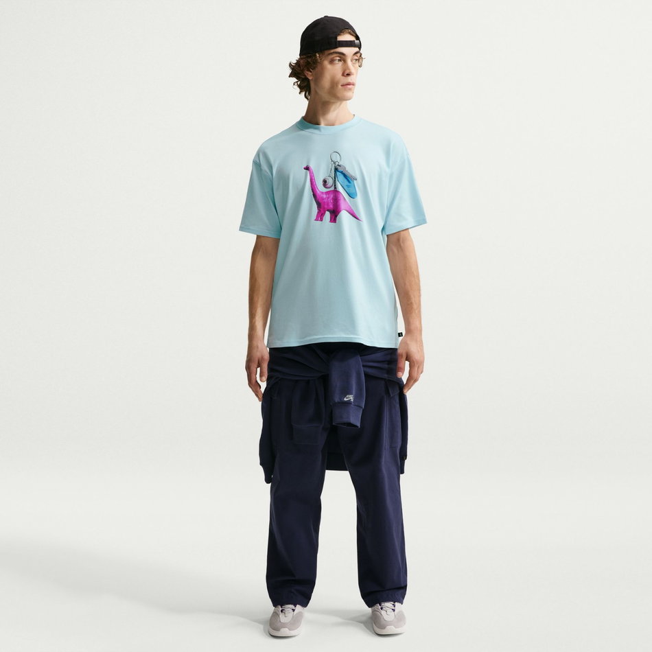 SB Tee Dino Keychain Erkek Mavi Tişört