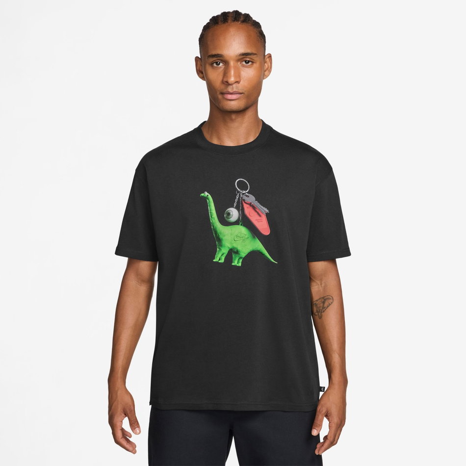 SB Tee Dino Keychain Erkek Siyah Tişört