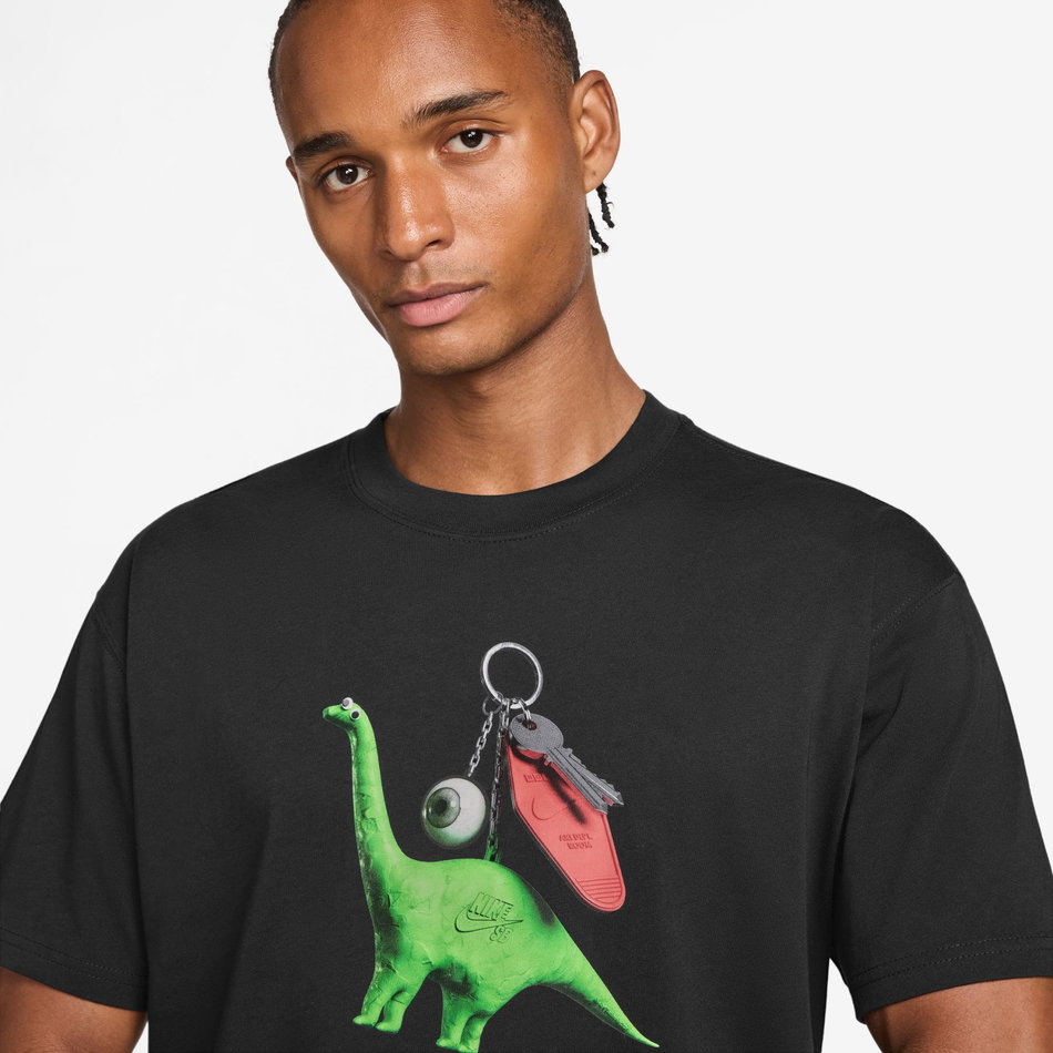 SB Tee Dino Keychain Erkek Siyah Tişört