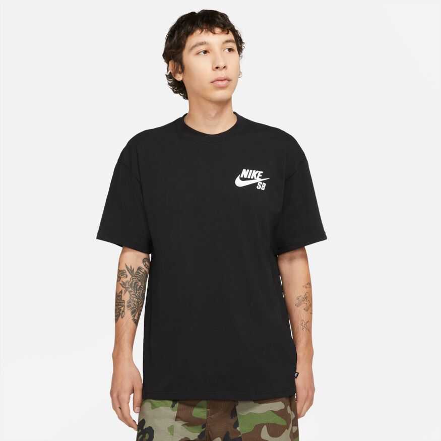 Nike Nike SB Tee Logo Erkek Ti ort DC7817 010