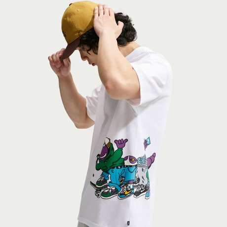 NIKE - Sb Tee Lse Erkek Beyaz Tişört