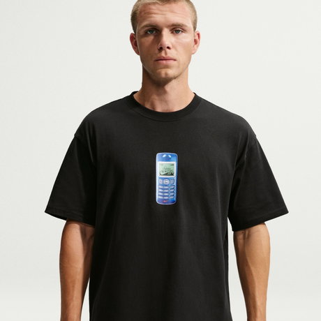 NIKE - Sb Tee Lse Phone Erkek Siyah Tişört