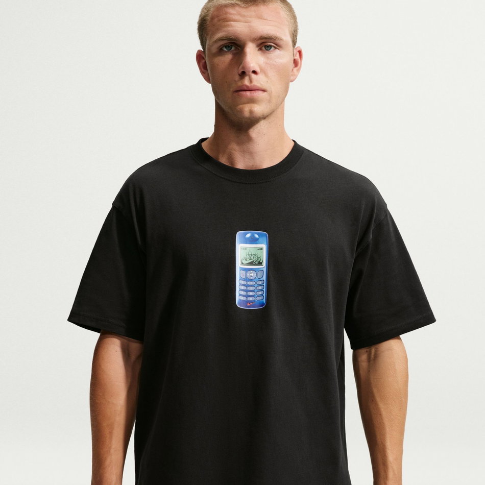 Sb Tee Lse Phone Erkek Siyah Tişört