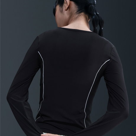 NIKE - Shox LS Top Kadın Siyah Siyah Sweatshirt (1)