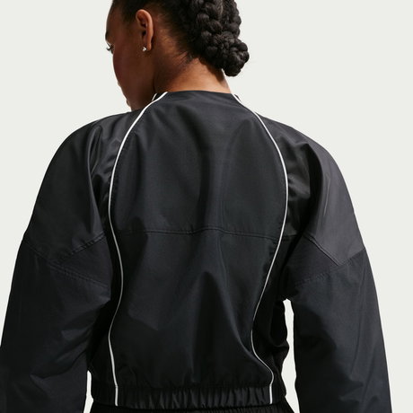 NIKE - Shrunken Track Jacket Mod Kadın Siyah Ceket (1)