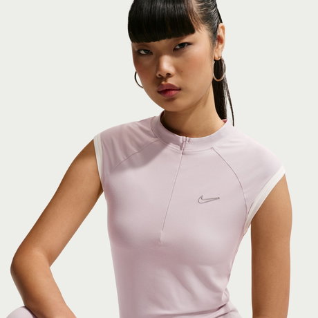NIKE - Sleeveless Fitted Qz Top Gls Kadın Tişört
