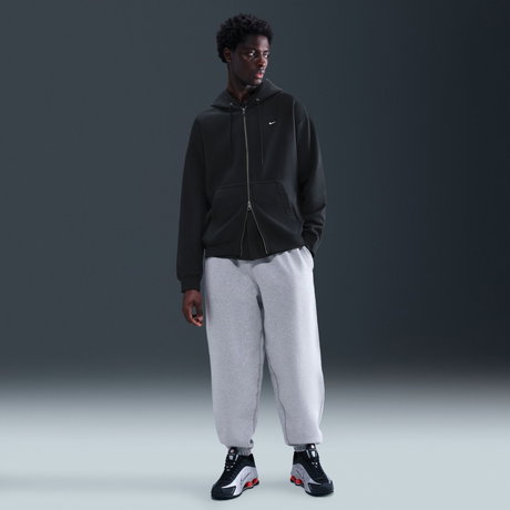 NIKE - Solo Swoosh BB FZ Hoodie Erkek Siyah Sweatshirt