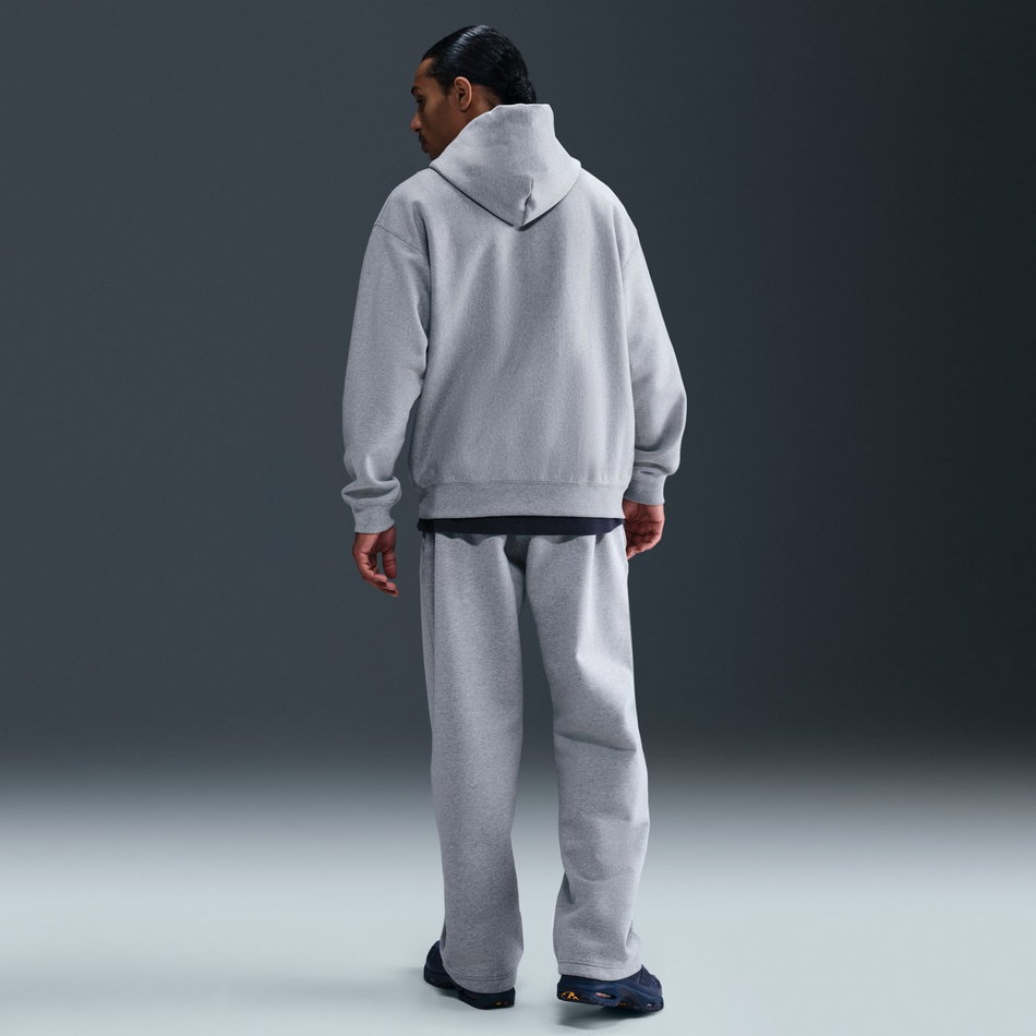 Solo Swoosh BB PO Hoodie Erkek Gri Sweatshirt