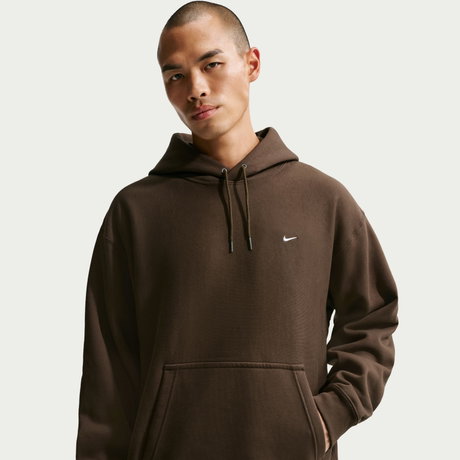 NIKE - Solo Swoosh Bb Po Hoodie Erkek Kahverengi Sweatshirt