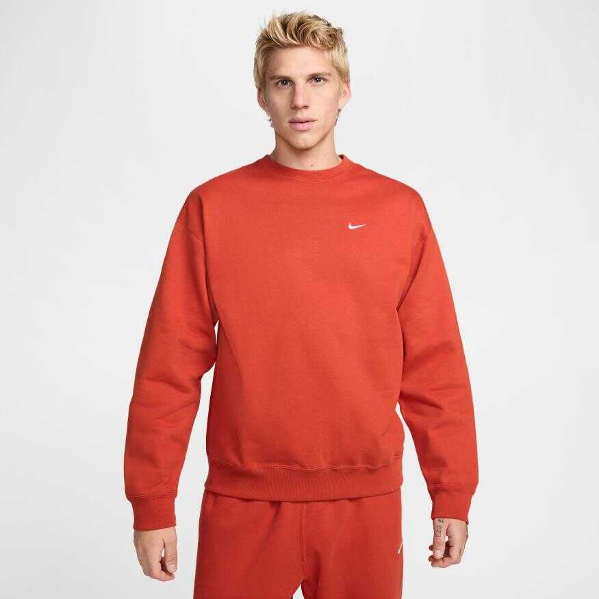 Solo Swoosh Fleece Crew Erkek Sweatshirt