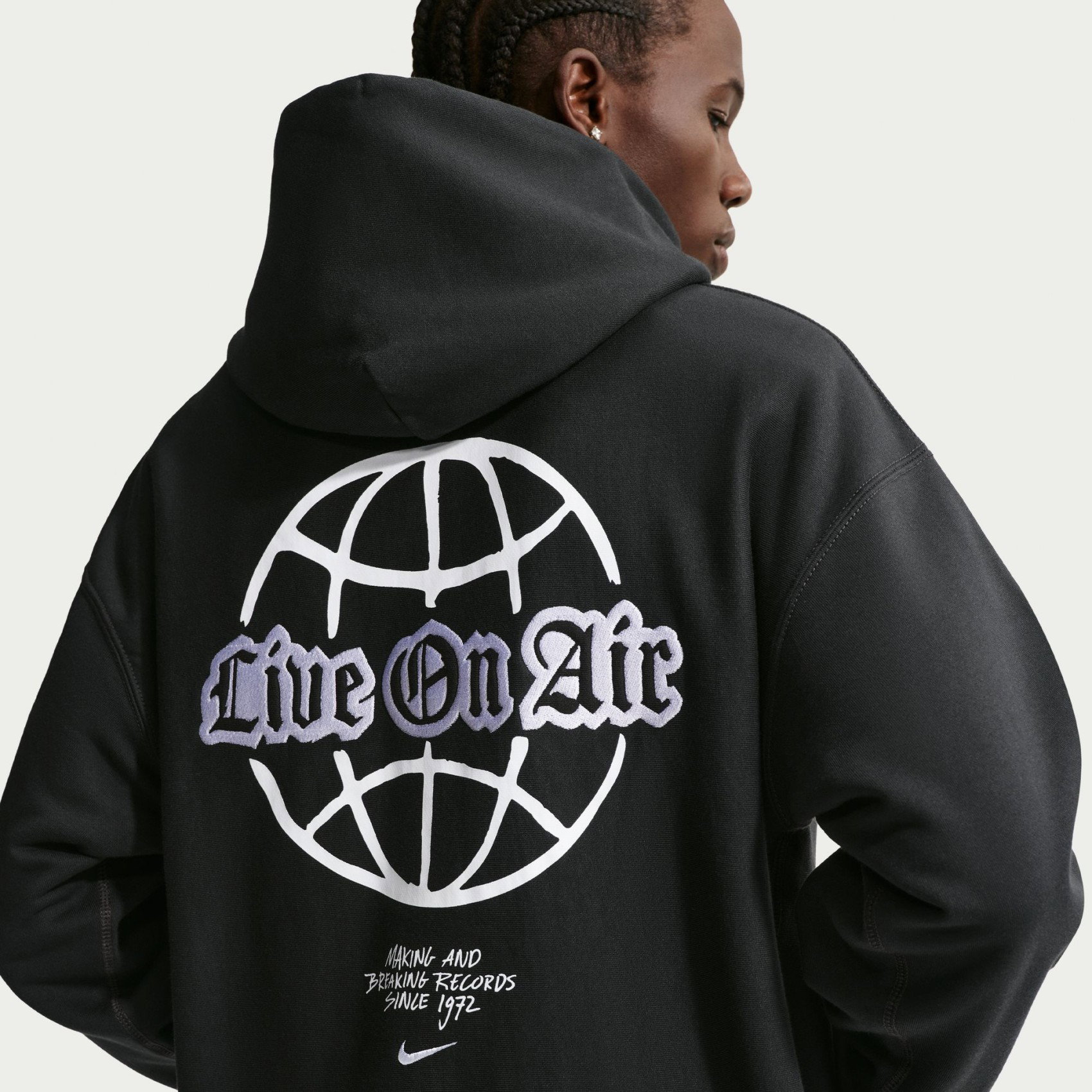 snaked lows SNKD ブラックスウェット　Lサイズ Nike Solo Swoosh Fleece Hoodie Gpx Erkek Siyah Sweatshirt IQ5559-010