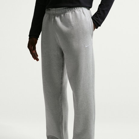 NIKE - Solo Swoosh Fleece OH Pant Erkek Gri Eşofman Altı