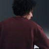 NIKE - Solo Swoosh LS Crew Erkek Bordo Sweatshirt (1)
